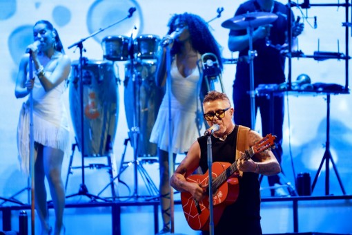 Imágenes del inolvidable concierto de Alejandro Sanz en Murcia