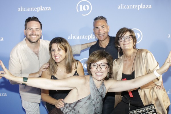 Las imágenes más divertidas del décimo aniversario de 'Alicante Plaza'