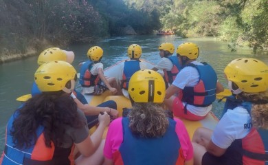 La CHS premia a los alumnos del colegio Miguel de Cervantes de Cieza por su creatividad con el río Segura