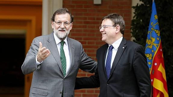 Puig acusa a Rajoy de ser 