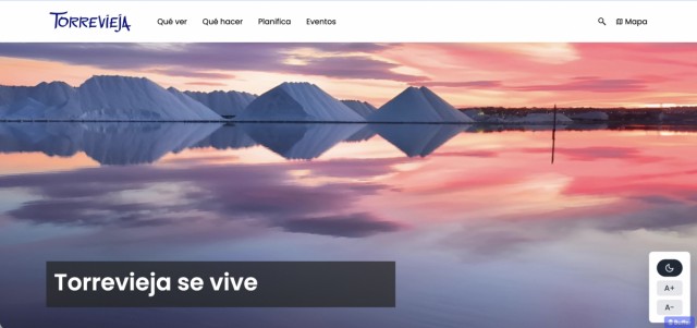 Torrevieja renueva su web turística para convertirla en el eje de la promoción digital del destino