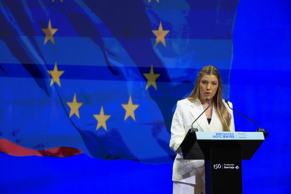 La infanta Sofía se estrena con nota en su primer discurso oficial