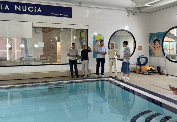 La piscina climatizada de La Nucía reabrirá en septiembre tras las obras y abre ya inscripciones