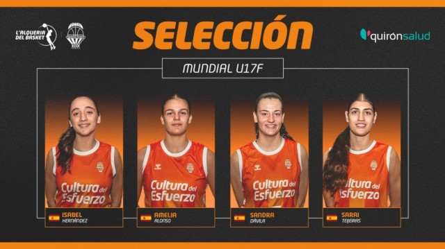 Hernández, Alonso, Dávila y Teijeira estarán con España en el Mundial U17F