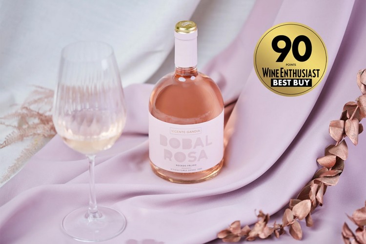Vicente Gandía Bobal Rosa: mejor rosado rosado calidad-precio para Wine Enthusiast