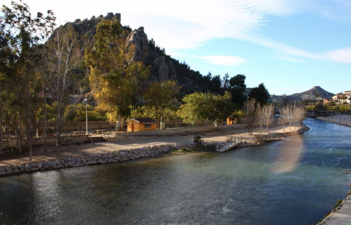 Playa fluvial El Arenal - Foto: TURISMO REGIÓN DE MURCIA Playa fluvial El Arenal
