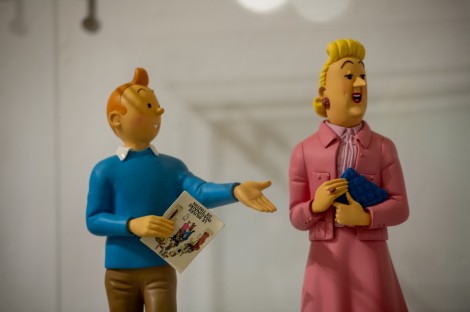 El universo del mítico personaje Tintín desembarca en Alicante con la mayor colección de España