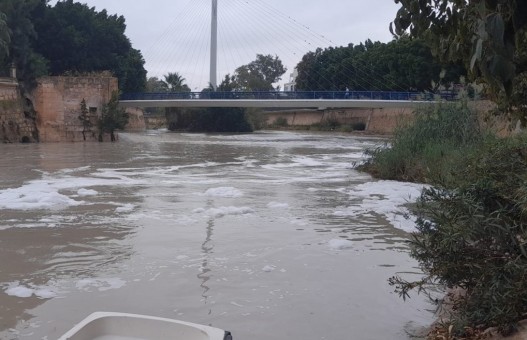 El CEBAS-CSIC concluye que las espumas del río Segura tienen un origen natural y descarta una contaminación química