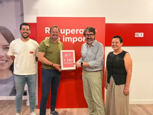 Morant consigue más de 10.000 avales para su candidatura a la Generalitat, más de la mitad de la militancia del PSPV