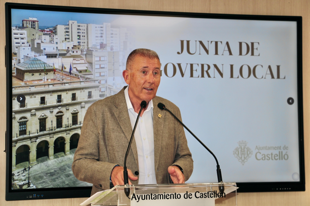 El portavoz del gobierno municipal de Castelló, Vicent Sales.