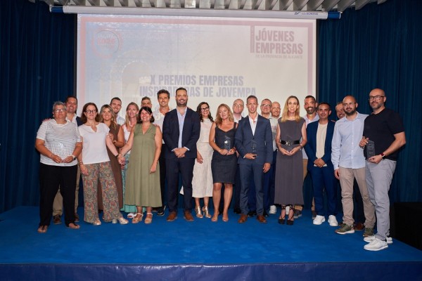 Los X Premios Empresas Inspiradoras de Jovempa reúnen al empresariado joven de Alicante y provincia