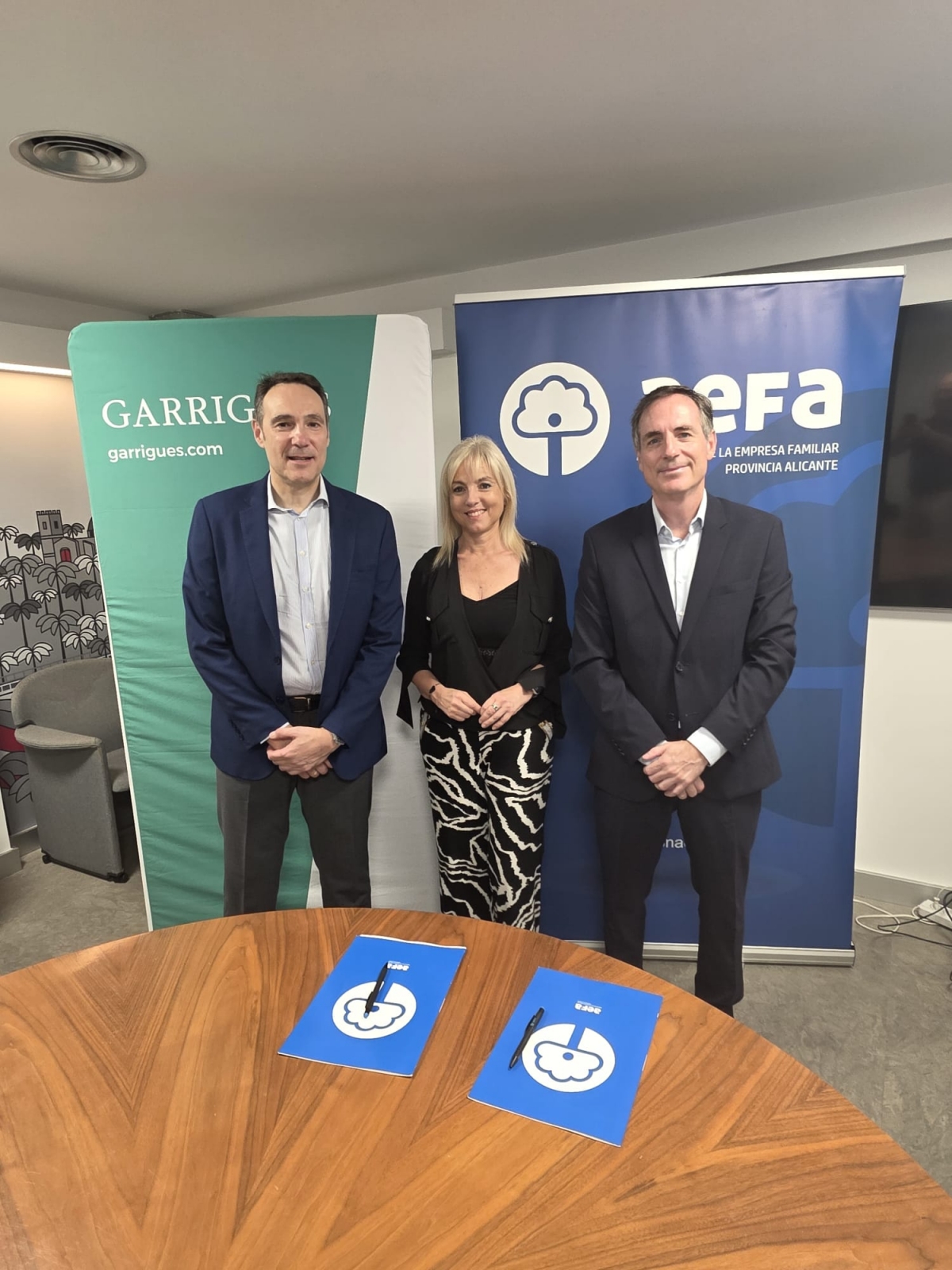 Aefa y Garrigues impulsarán nuevas iniciativas para el fortalecimiento de la empresa familiar. - Foto: PLAZA Aefa y Garrigues impulsarán nuevas iniciativas para el fortalecimiento de la empresa familiar.