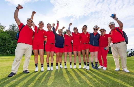 Triplete de oro para el golf valenciano en los Campeonatos de Europa