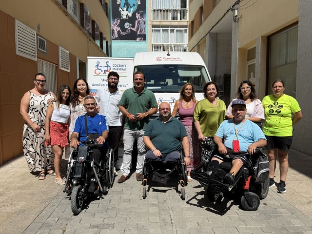 La Diputación de Castellón y Cocemfe Maestrat se alían para la adquisición de un nuevo vehículo adaptado