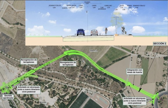 La oposición a la ronda norte de Mislata reclama más transporte metropolitano frente a otra carretera