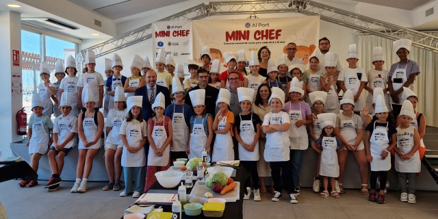 El concurso 'Mini Chef' de PortCastelló acoge su primera fase con un total de 60 niños participantes