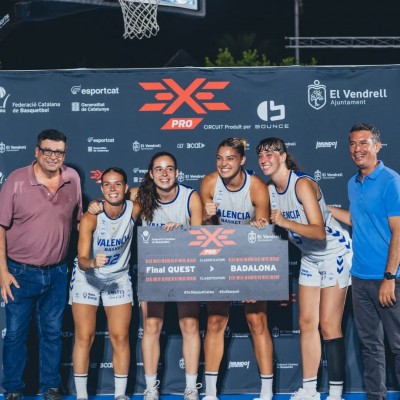 Valencia Basket 3x3 conquista El Vendrell y sella su billete para la gran final del Circuit PRO FCBQ