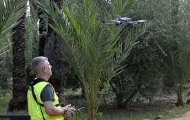 Un dron de última generación se une al dispositivo especial de Murcia contra el mosquito tigre