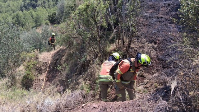 El Consorcio de Bomberos de Valencia refuerza su dispositivo ante el riesgo extremo de incendios forestales