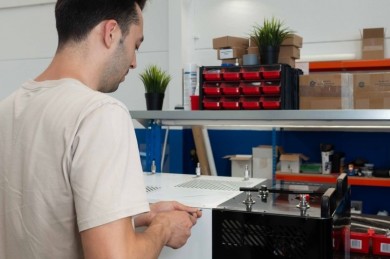La 'startup' Hydros Power estandariza en Alicante la fabricación de su estación para comprimir hidrógeno