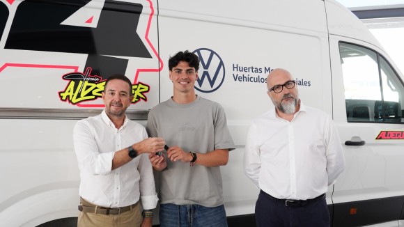 Huertas Motor Volkswagen Vehículos Comerciales y Fermín Aldeguer sellan una alianza estratégica de movilidad