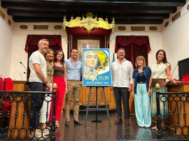 Así es el cartel anunciador de Festes d'Elx 2026, obra del artista Fran Segura