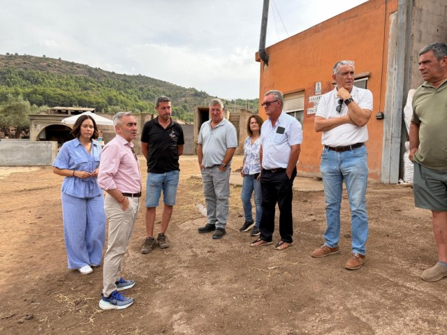Miguel Barrachina defiende la ganadería extensiva para prevenir incendios tras el fuego de Soneja