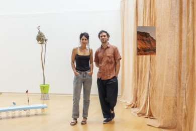 irene grau y Marco Giordano ponen el cuerpo para pensar todo lo demás
