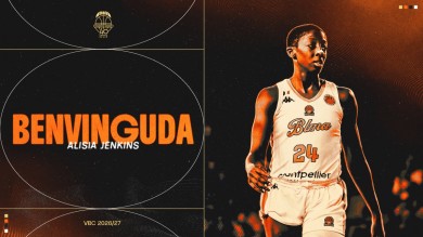Alisia Jenkins se incorpora temporalmente a Valencia Basket 
