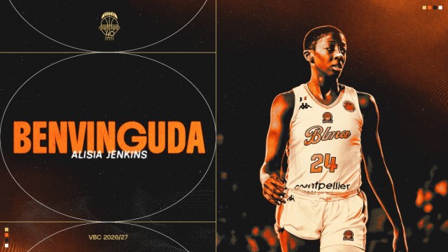 Alisia Jenkins se incorpora temporalmente a Valencia Basket 