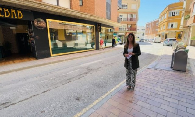 Cortada al tráfico la alameda Fajardo El Bravo de Lorca por las obras del soterramiento