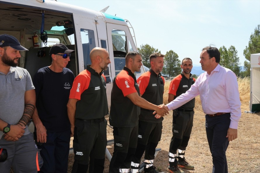 El dispositivo de prevención y extinción de incendios de la Generalitat cuenta este verano con 4.400 efectivos