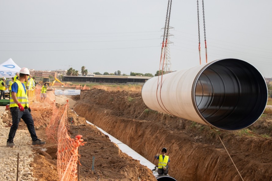 Avanza en Xirivella la conexión de las potabilizadoras La Presa y El Realón con la vista puesta en 2027