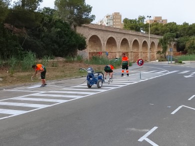 Orihuela habilita un aparcamiento disuasorio con 205 plazas junto a la playa de La Glea