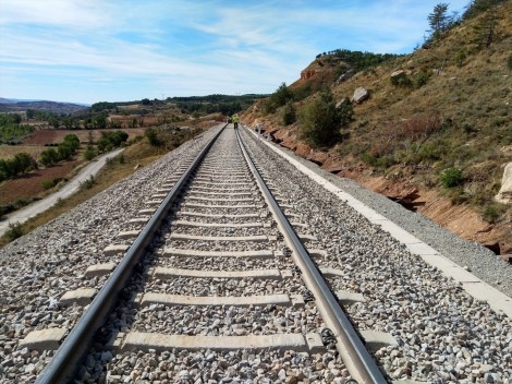 El Ministerio descarta la doble vía en el tramo Teruel-Sagunto y Aragón anuncia que presentará alegaciones