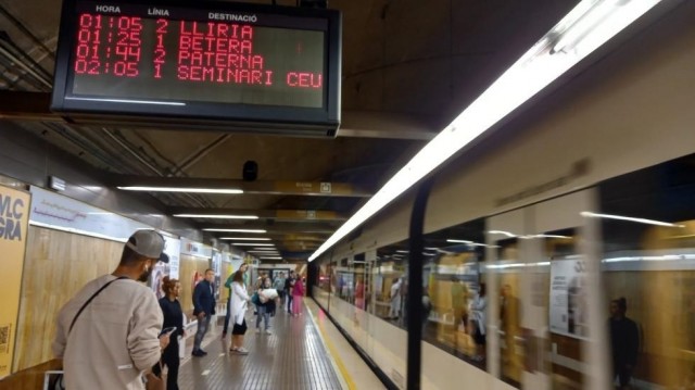 Metrovalencia ofrece servicios especiales con motivo de la final del Mundial