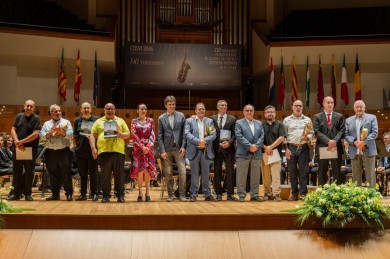 La Orchestra Fiati Maria SS di Custonaci se hace con la sección tercera del certamen Ciudad de València