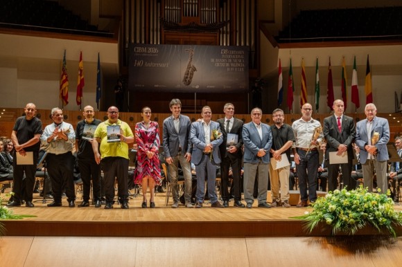 La Orchestra Fiati Maria SS di Custonaci se hace con la sección tercera del certamen Ciudad de València