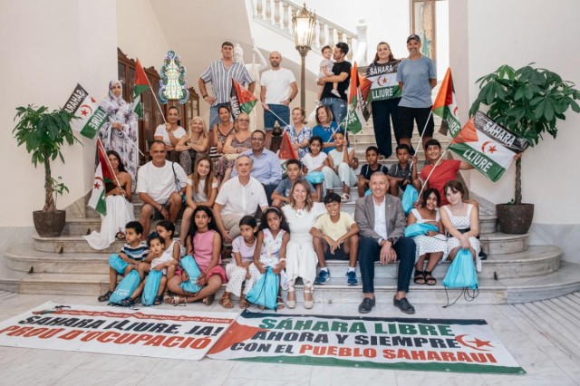 Castellón recibe a los niños saharauis participantes en el programa estival de acogida ‘Vacaciones en Paz’ 