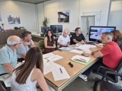 San Antonio de Benagéber se reúne con el Consell y vecinos para avanzar en una solución al ruido de la CV-35