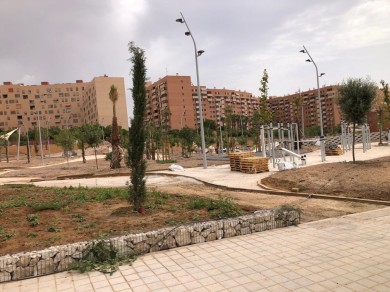 El parque inacabado de Alicante: cuenta atrás para el estreno de La Torreta cuatro años después 