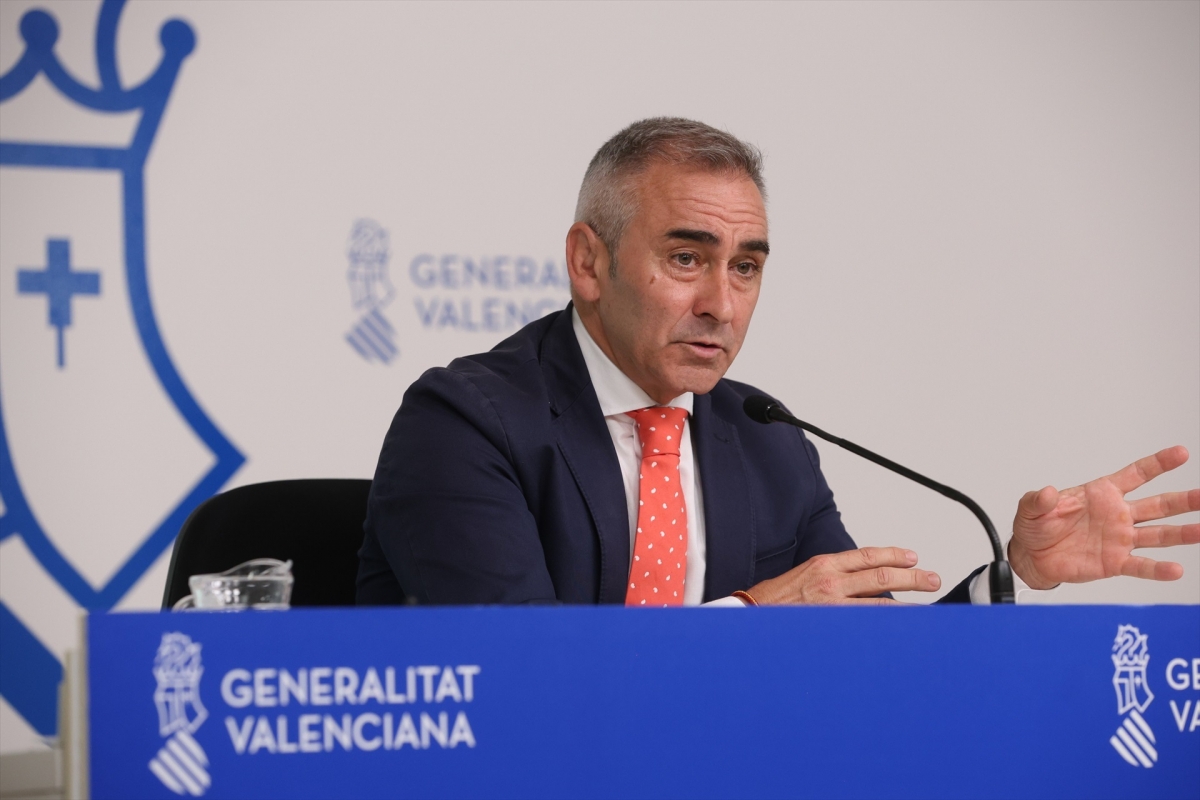 Miguel Barrachina, portavoz del Consell. - Foto: GVA Miguel Barrachina, portavoz del Consell.