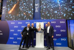 Digi cierra su segunda sesión en Bolsa con un alza del 4,85% y una capitalización de 1.603 millones