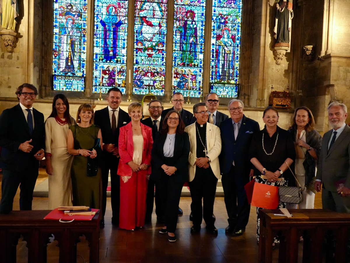 La delegación representativa del Misteri.