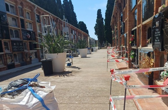 Burriana acomete mejoras en el cementerio municipal por valor de 30.000 euros para garantizar la seguridad
