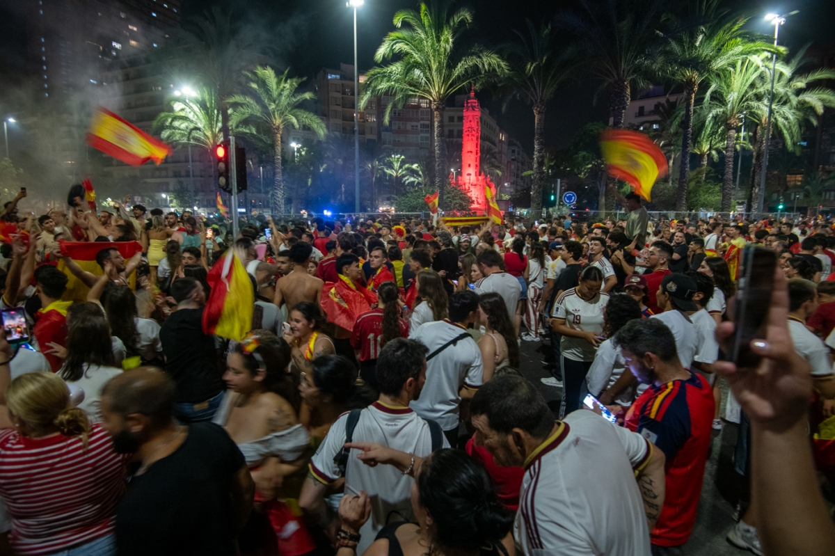 Alicante celebra el Mundial de la Selección Española de fútbol en 2026, en imágenes