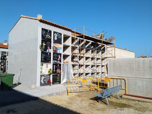 Xàtiva construirá 470 nuevos nichos y 50 columbarios en el cementerio municipal