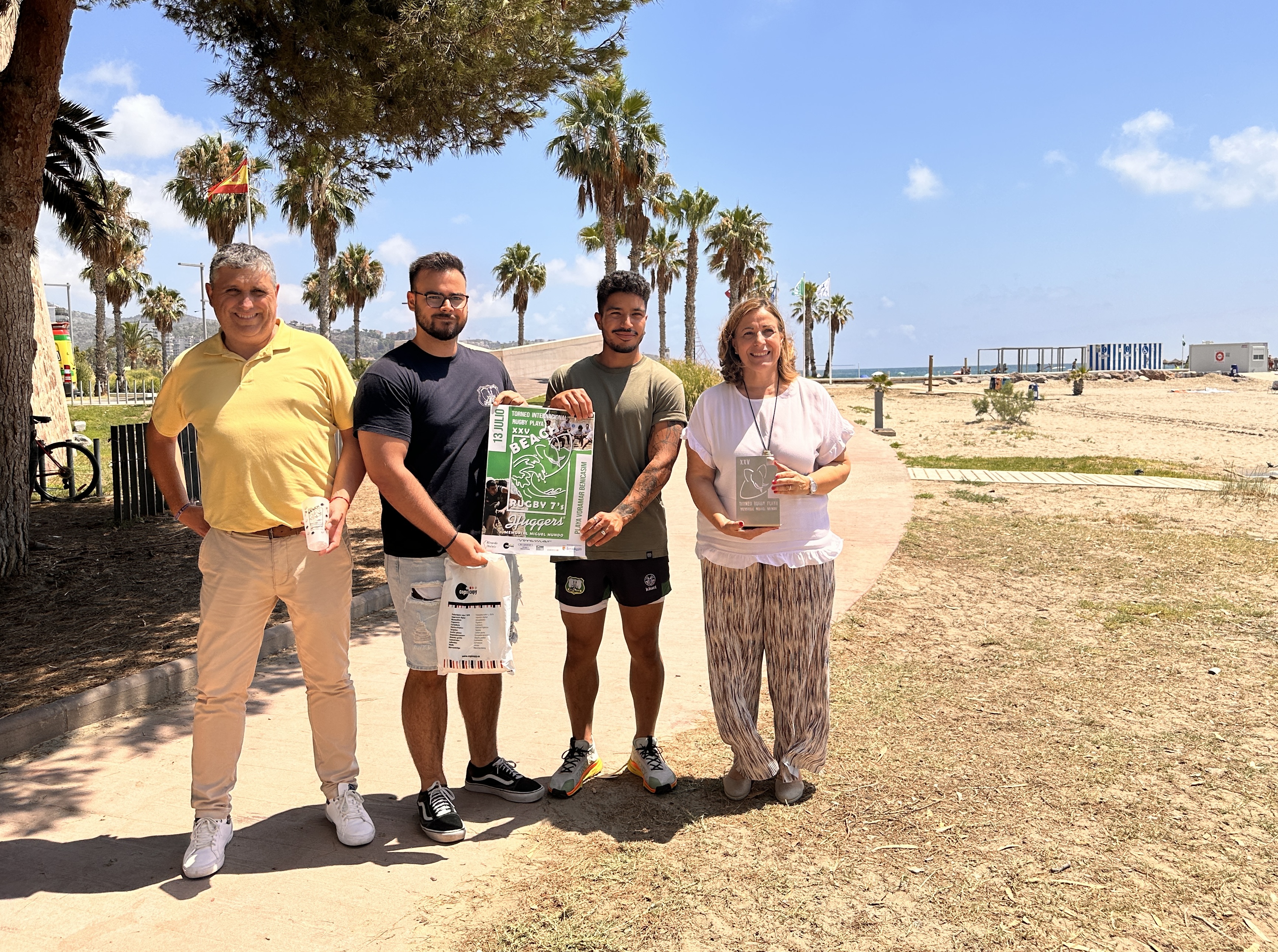 El Rugby Castellón anuncia su torneo anual en la playa del Voramar de Benicàssim