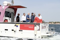 López Miras asegura que el Mar Menor tiene una situación estable y un seguimiento 
