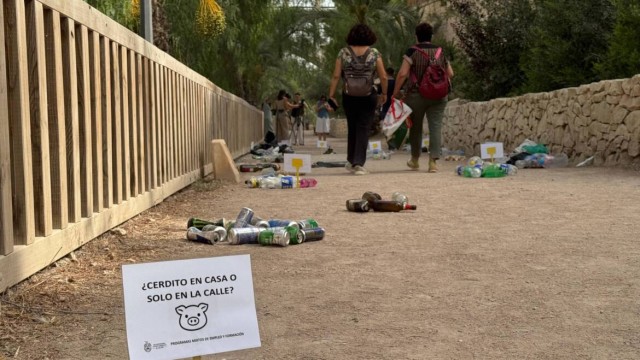 Elche impulsa la campaña de concienciación ‘Ladera limpia, ciudad viva’